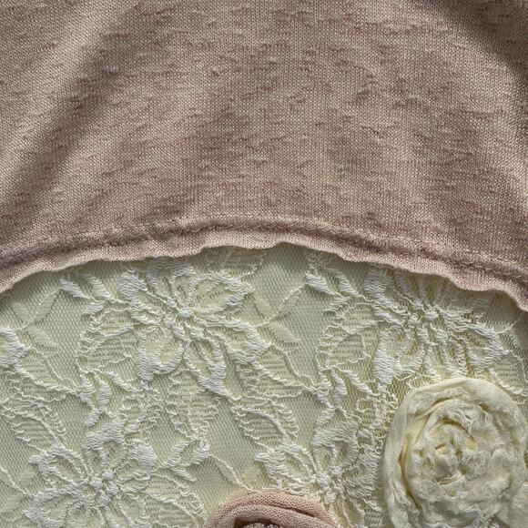 Ryu Small Tan & Cream Boho Dress or Tunic - Picture 5 of 7